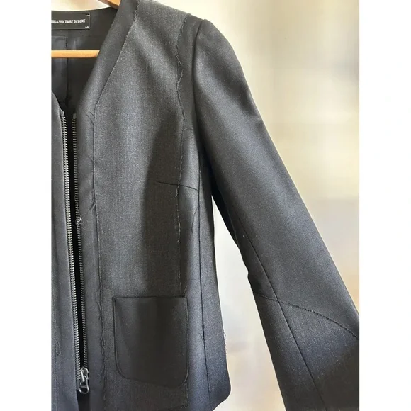 Zadig & Voltaire Black Tailored Blazer